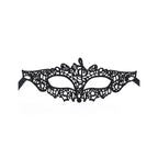 QUEEN LINGERIE - MSCARA DE RENDA PRETA MODELO 2