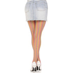 LEG AVENUE - MEIAS DE CROCHÊ MULTICOLOR