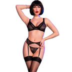 CHILIROSE - CR 4692 CONJUNTO QUATRO PEÇAS PRETO XL