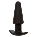 CALEXOTICS - ROCK BOTTOM PLUG ANAL CÔNICO 10 VIBRAÇÕES SILICONE PRETO