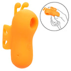 CALEXOTICS - NEON VIBES BUZZING VIBE O ESTIMULADOR DE DEDO 10 VIBRAÇÕES LARANJA
