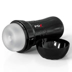 PDX EXTREME - SLIDE & GLIDE MASTURBADOR AUTOLUBRIFICANTE TRANSPARENTE