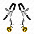 KINK - GRAMPO DE BICO SIMPLES DOURADO 6 CM