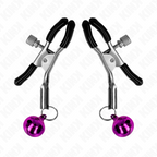 KINK - GRAMPO DE BICO SIMPLES ROXO 6 CM