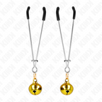 KINK - PINÇAS DE BINO FINAS OURO 7 CM