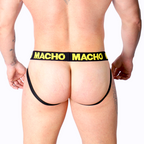 MACHO - MX25A JOCK LYCRA AMARELO XL