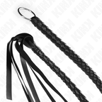 KINK - CHICOTE DE SERPENTE COM ANEL DE MÃO PRETO 65 CM