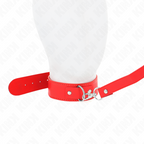 KINK - COLAR COM CINTO 116 CM ALÇA ROJO AJUSTÁVEL 32-50 CM X 8 CM
