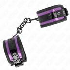 KINK - PUNHOS DE NEOPRENE ROXO CLARO AJUSTÁVEIS 21-28 CM X 5 CM