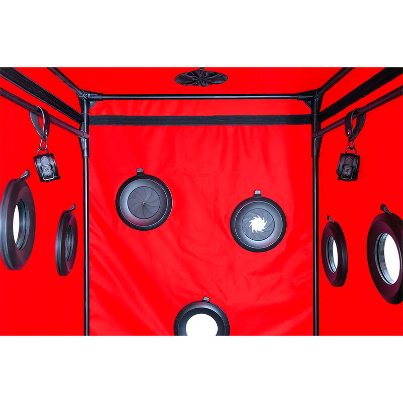 SECRET DOME - ESCÂNDALO DA CABINE DO KINK CLUB PRETO E VERMELHO