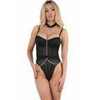 LIVCO CORSETTI FASHION - RUBIKA LC XG079 BODY COM GARGANTILHA PRETO XL