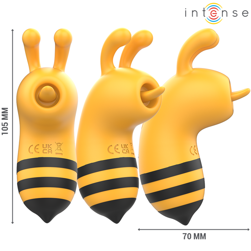 INTENSE - ESTIMULADOR MAYA COM LÍNGUA ROTATIVA 360º