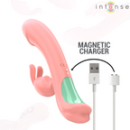 INTENSE - VIBRADOR RACHEL RABBIT 5 VIBRAÇÕES ROSA