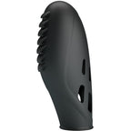 PRETTY LOVE - VIBRADOR DE DEDO DE SILICONE GILO PRETO