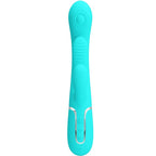 PRETTY LOVE - SHANIA TRIPLE RABBIT MULTIFUNCIONAL VIBRADOR 3 EM 1 AZUL