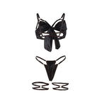 SUBBLIME - 955199 CONJUNTO DE SUTIÃ COM LAÇO PRETO AJUSTÁVEL S/M