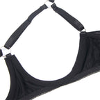 SUBBLIME - 955199 CONJUNTO DE SUTIÃ COM LAÇO PRETO AJUSTÁVEL S/M