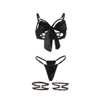SUBBLIME - 955205 CONJUNTO DE SUTIÃ COM LAÇO PRETO AJUSTÁVEL L/XL
