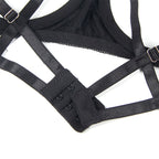 SUBBLIME - 955205 CONJUNTO DE SUTIÃ COM LAÇO PRETO AJUSTÁVEL L/XL