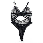 SUBBLIME - 955229 BODY TRANSPARENTE COM RENDA OCA PRETO L/XL