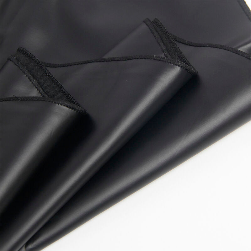 SUBBLIME - 955380 VESTIDO COM ALÇAS DE COURO PRETO L/XL