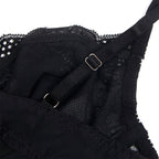 SUBBLIME - 955625 BODY DE RENDA COM FECHO NA PARTE INFERIOR PRETO L/XL