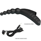 PRETTY LOVE - VIBRADOR DE DEDO JORDIN 10 VIBRAÇÕES PRETO