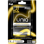 UNIQ - PRESERVATIVOS SEM LÁTEX COM TIRAS 3 UNIDADES