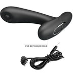 PRETTY LOVE - MASSAGEADOR VIBRATÓRIO ANAL E VAGINAL REMINTON PRETO