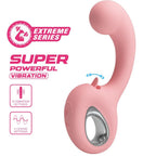 PRETTY LOVE - ERYNNYES VIBRADOR PONTO G + ESTIMULADOR DE CLITÓRIS 10 VIBRAÇÕES ROSA