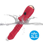 ARMONY - POINT A ESTIMULANTE VIBRADOR DILDO VERMELHO