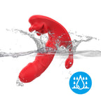 ARMONY - VIBRADOR ANAL CALCINHA C E ESTIMULADOR DO PONTO G CONTROLE REMOTO VERMELHO
