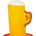 CONDOMERIE - PRESERVATIVOS NOVIDADES PINTADOS À MÃO COPO DE CERVEJA