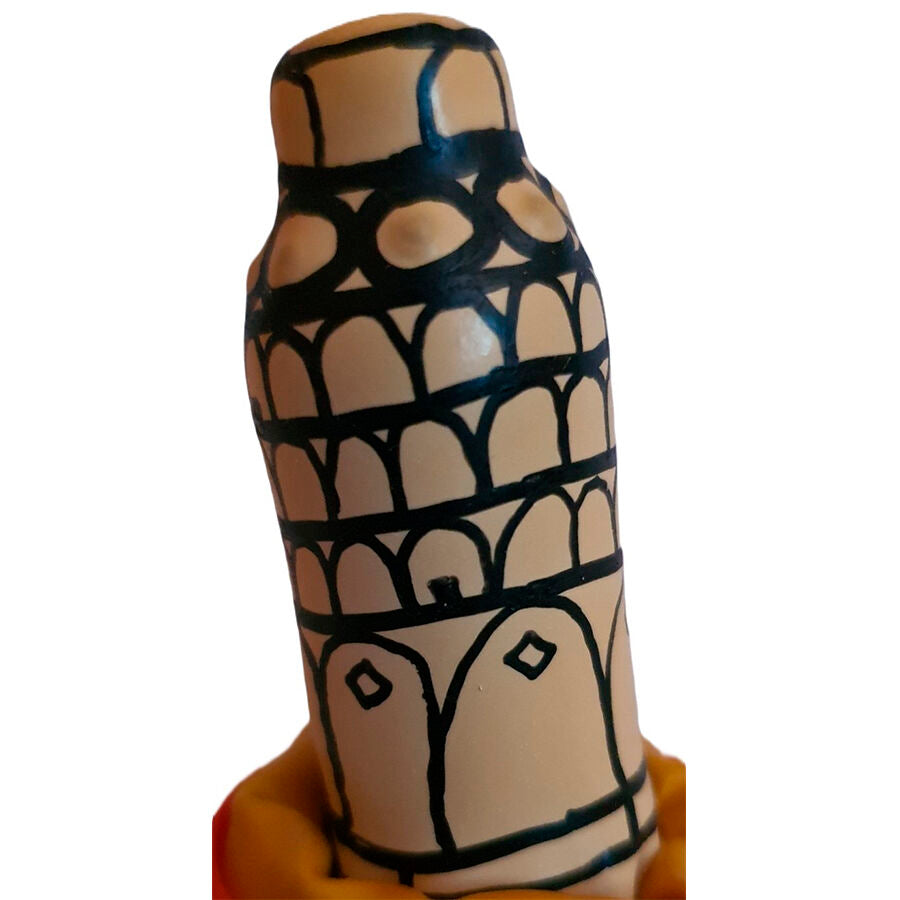 CONDOMERIE - PRESERVATIVOS NOVIDADES PINTADOS À MÃO TORRE DE PISA
