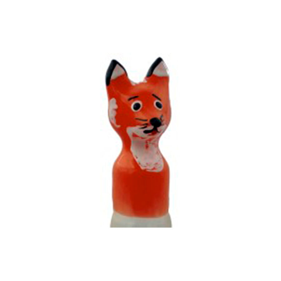 CONDOMERIE - PRESERVATIVOS NOVIDADES PINTADOS À MÃO FOX BROWN XL