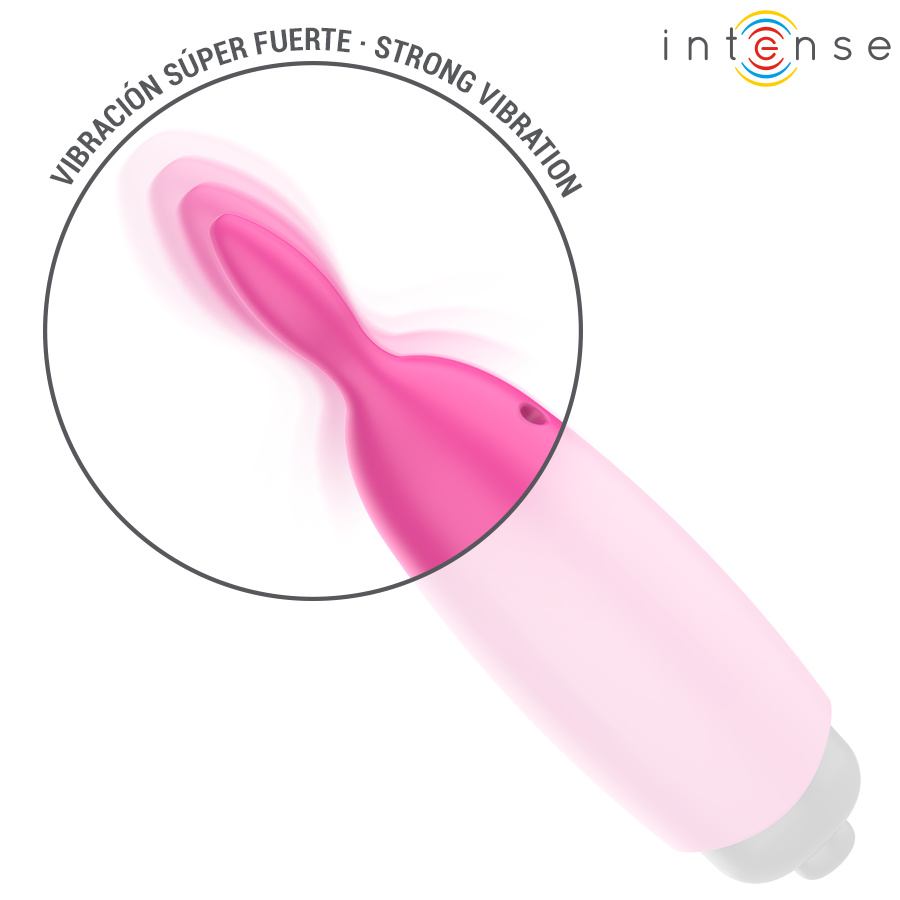 INTENSE - HOPPER BALA VIBRATÓRIA ROSA 8,3 X 2,4 CM