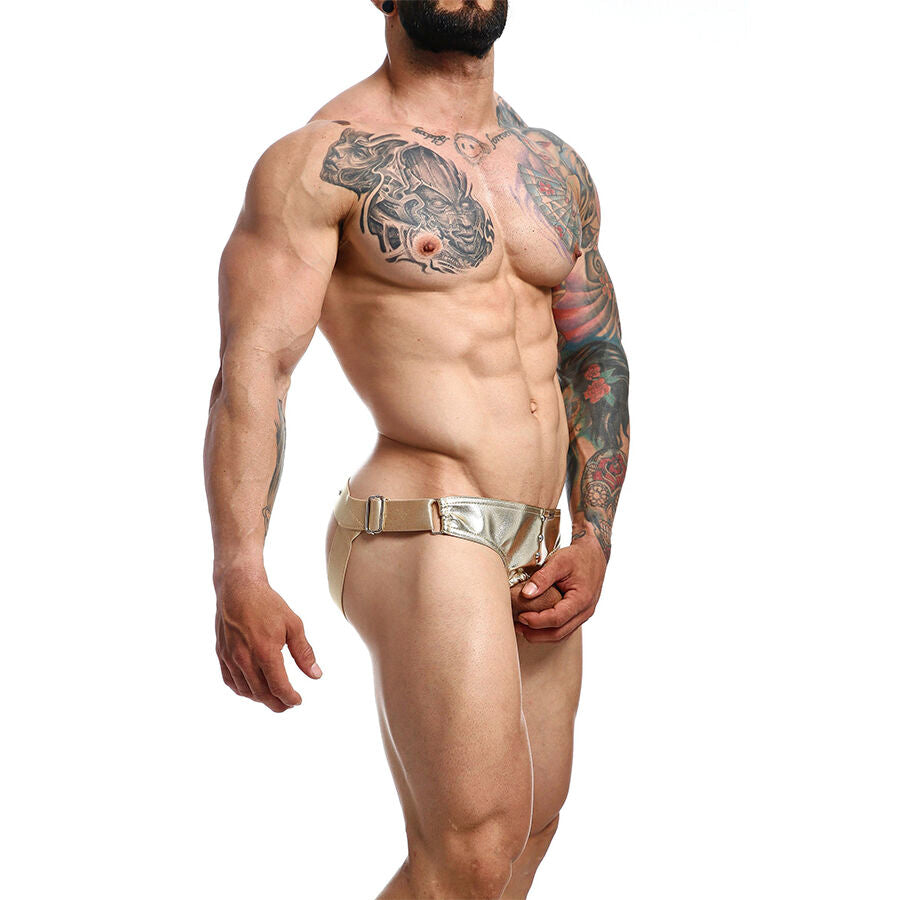 MOB - DNGEON JOCKSTRAP ANEL DE PÉ DOURADO TAMANHO ÚNICO