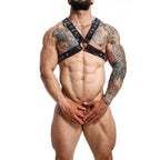 MOB - DNGEON BLACK CHAIN HARNESS TAMANHO ÚNICO X