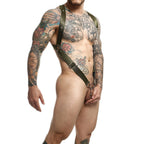 MOB - DNGEON CROSS BACK HARNESS VERDE TAMANHO ÚNICO