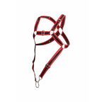 MOB - DNGEON RED CROSSED PENIS HARNESS TAMANHO ÚNICO