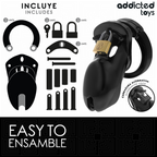 ADDICTED TOYS LOCKED - GAIOLA PARA PÊNIS FORBIDDEN VAULT 10 CM