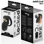 ADDICTED TOYS LOCKED - GAIOLA PARA PÊNIS FORBIDDEN VAULT 10 CM