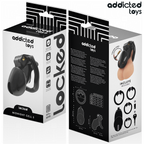 ADDICTED TOYS LOCKED - GAIOLA PENIANA MINDNIGHT CELL TAMANHO S
