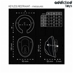 ADDICTED TOYS LOCKED - GAIOLA DE CONTENÇÃO SEM CHAVE PARA PÊNIS 11,5 CM