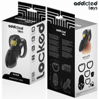 ADDICTED TOYS LOCKED - GAIOLA DE PÊNIS DEN INQUEBRÁVEL 9,8 CM