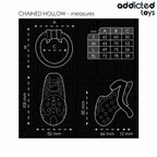 ADDICTED TOYS LOCKED - GAIOLA DE PÊNIS OCO COM CORRENTE 10,5 CM