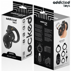 ADDICTED TOYS LOCKED - GAIOLA DE PÊNIS CRYPT SELADA 8 CM