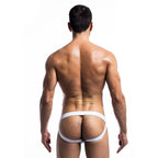 MOB - MAIÔ JOCKSTRAP BRANCO FETICHE TAMANHO G