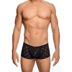 MOB - BOXER DE RENDA PRETA TAMANHO P/M