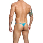 MOB - TANGA DE RENDA AQUA TAMANHO P/M